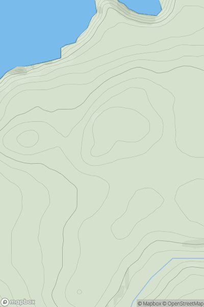 Thumbnail image for Carn Gelli [South-West Wales] [SM982375] showing contour plot for surrounding peak